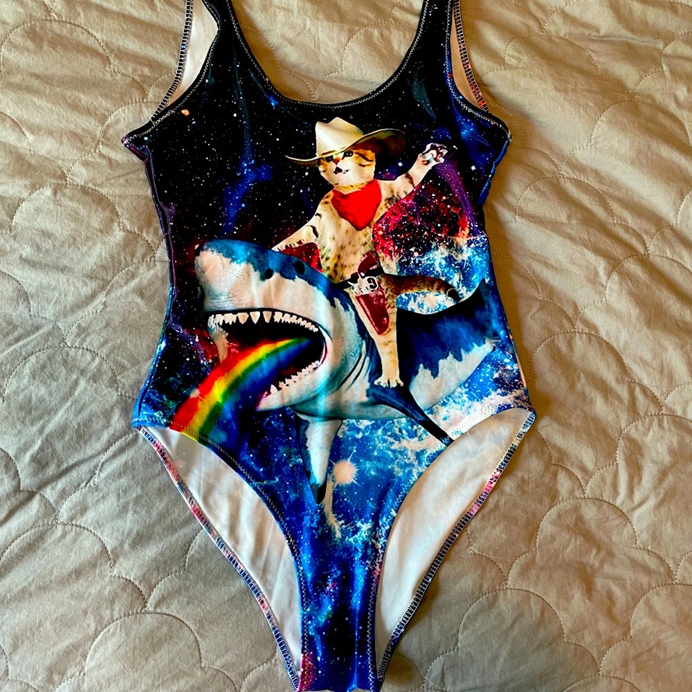 NWOT one piece swim suit size small
